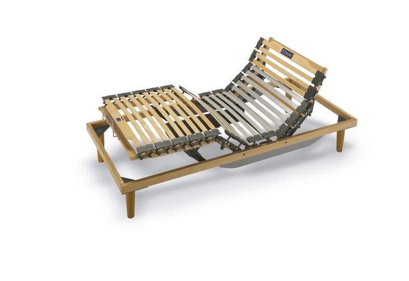 Verstellbarer Lattenrost von Nottinblu vor einem neutralen Hintergrund