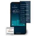 Die App von Dynaglobe zeigt Schlafpositionen und Einstellungen für eine optimale Nachtruhe, einschließlich Ortho-Modus.